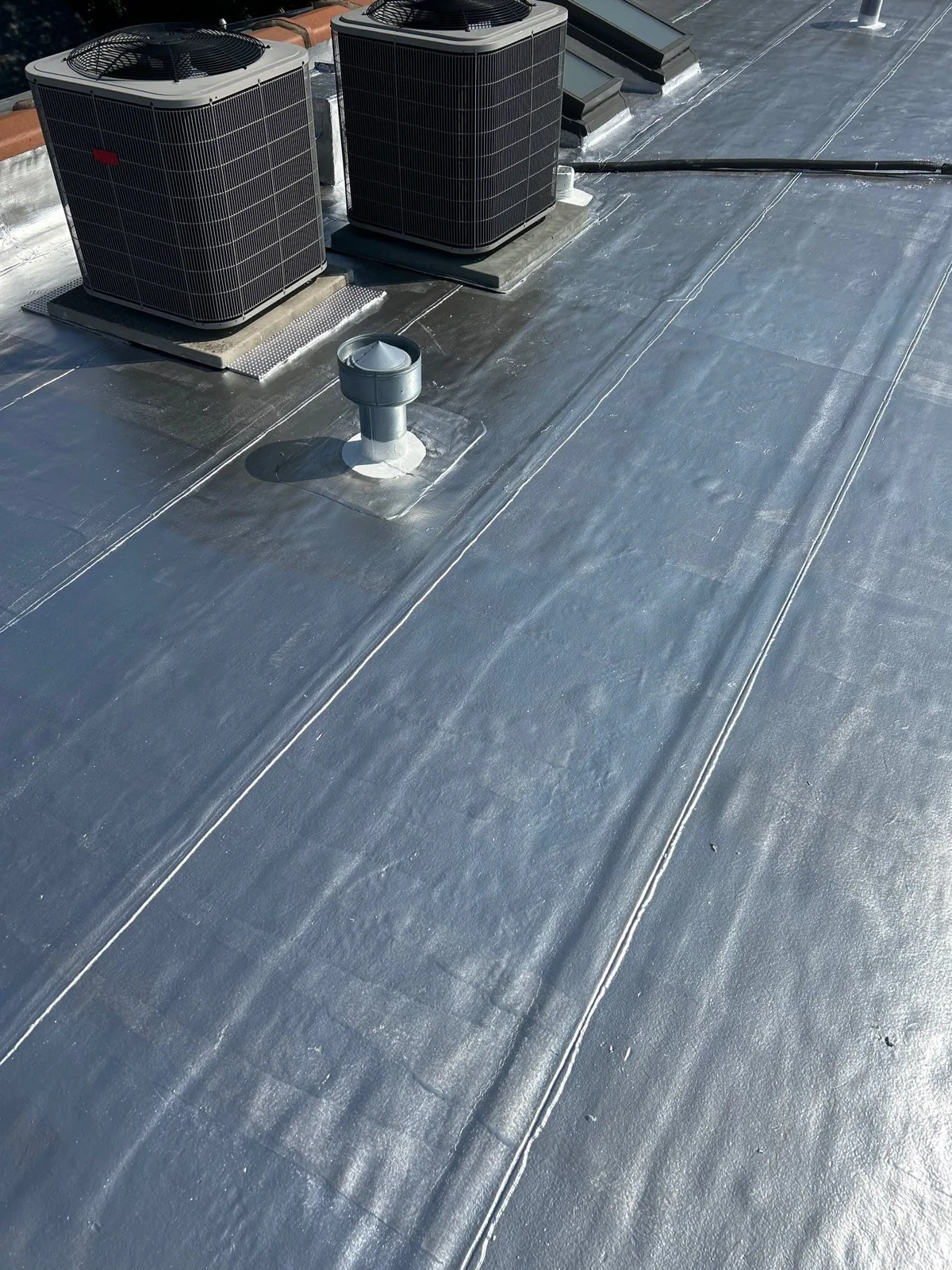 Membrane Puncture and Foot-Traffic Damage Repair