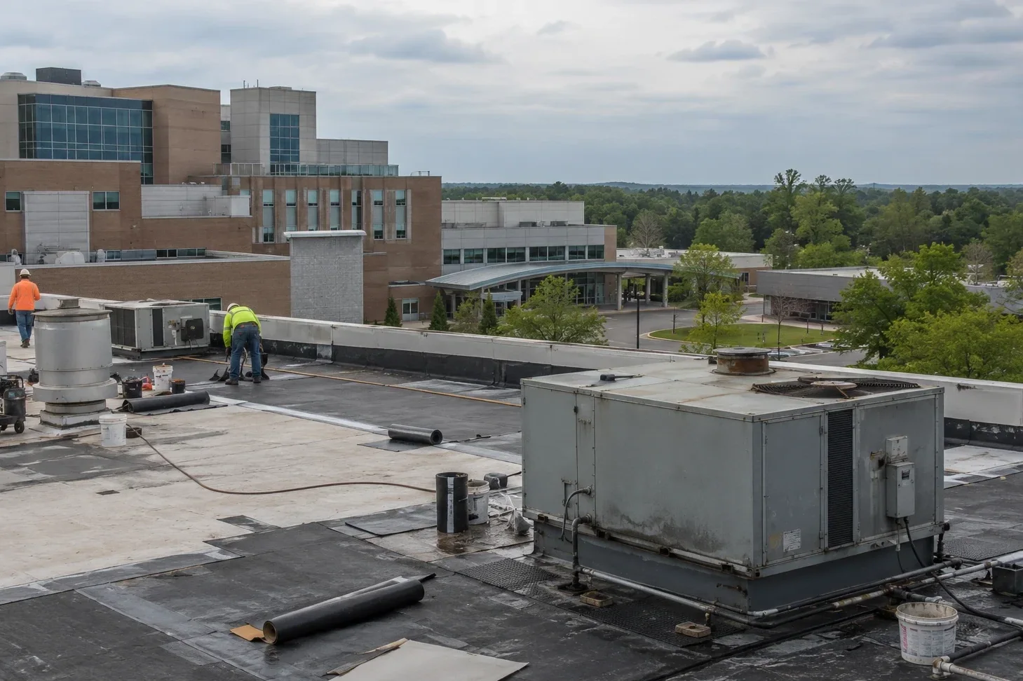 VA Medical Center Roofing Near Kingsport, TN