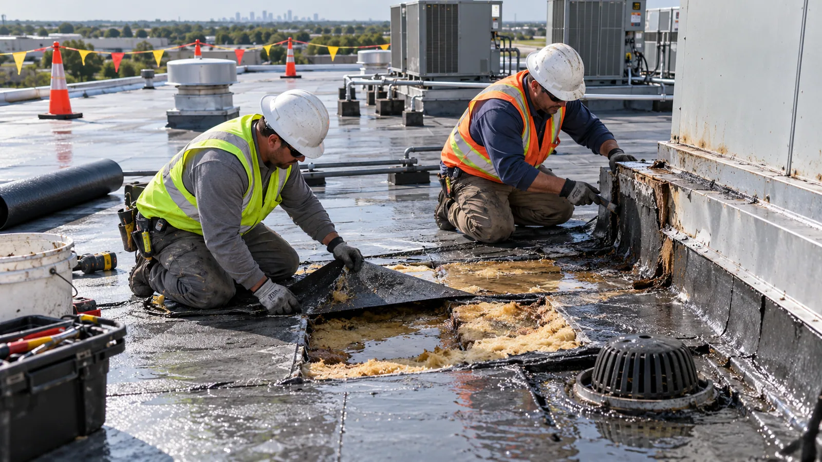 Roof Drains and Scuppers in Kingsport, TN